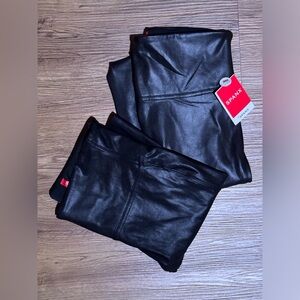 NWT/NWOT SPANX Faux Leather Legging (Black) Size SP/ST